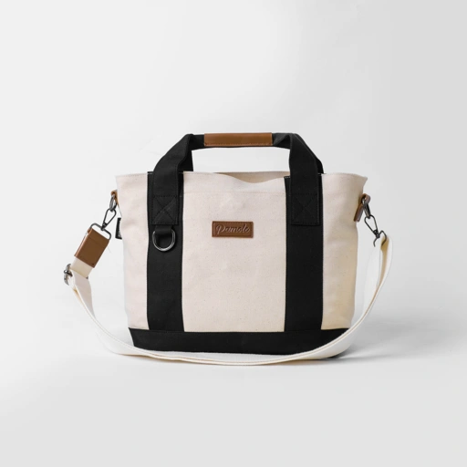 Image of Pamole - Tas Selempang Wanita Bahan Kanvas Penutup Resleting Slingbag Wanita - Kelly Series