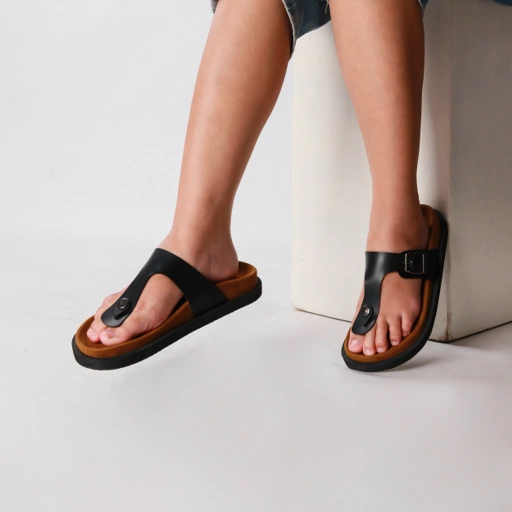 Image of Pamole Sandal Wanita Kekinian Sendal Cewek Sandal Jepit Wanita - Amari Series