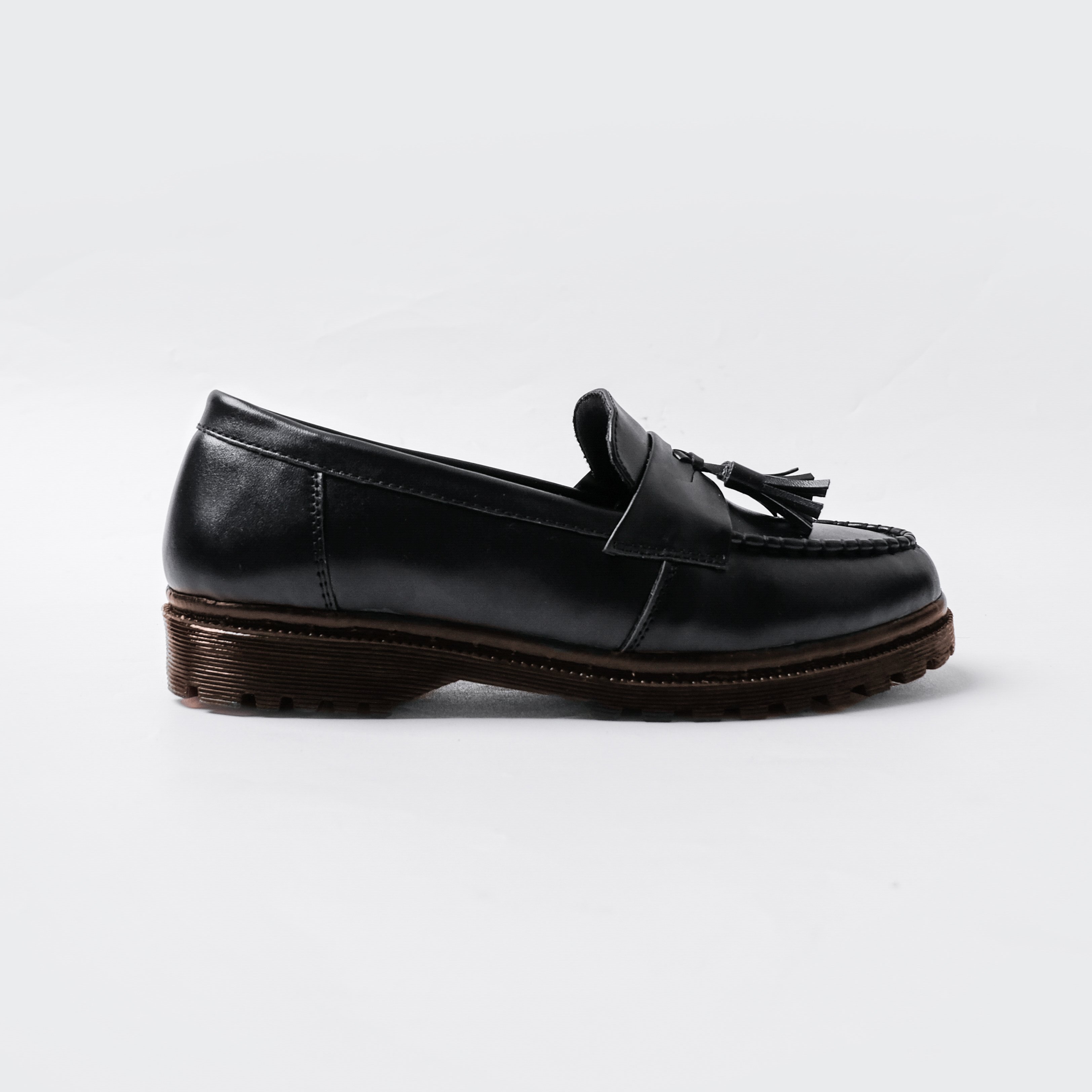 Pamole - Sepatu Loafer Wanita Bahan Kulit Sintetis - Magna Series
