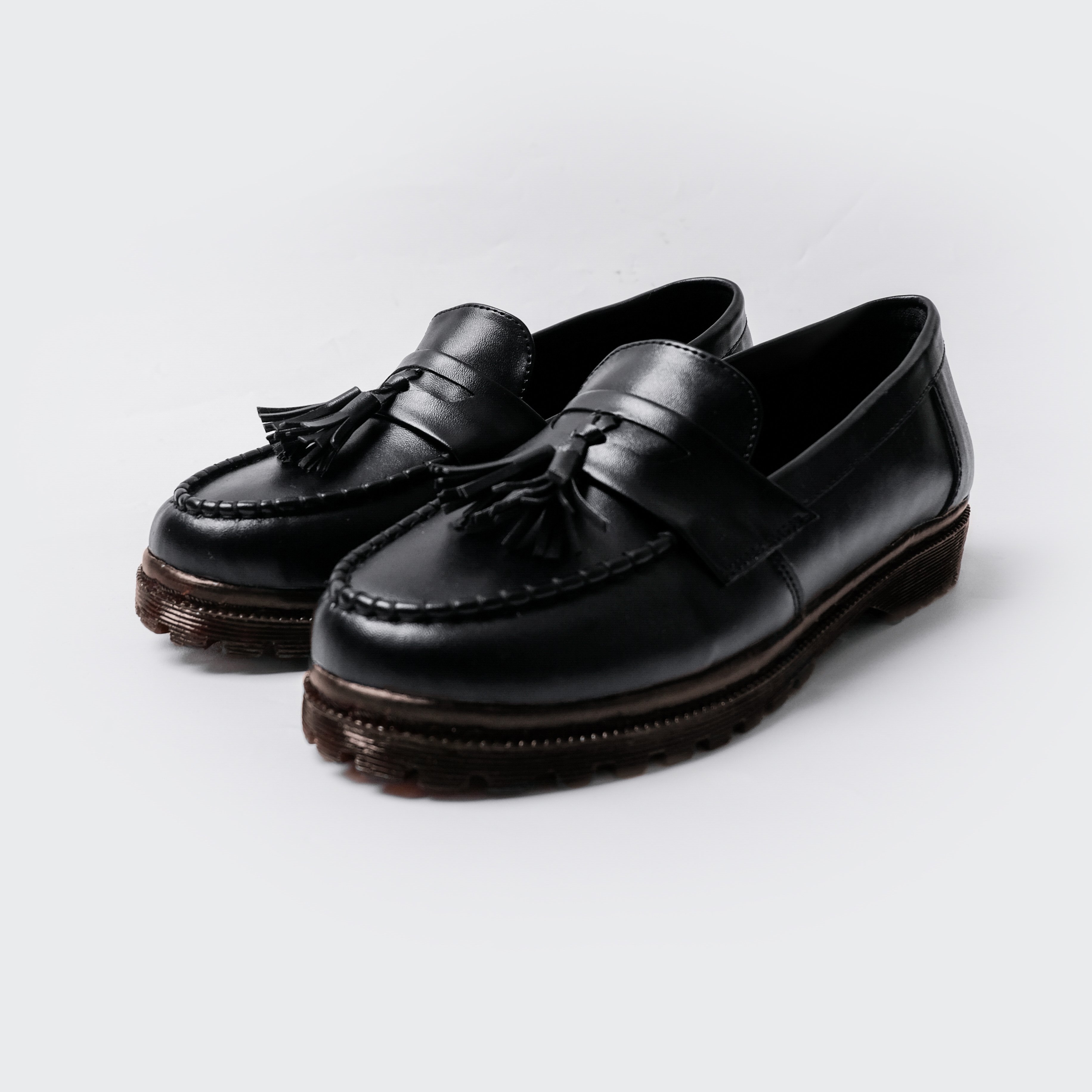 Pamole - Sepatu Loafer Wanita Bahan Kulit Sintetis - Magna Series