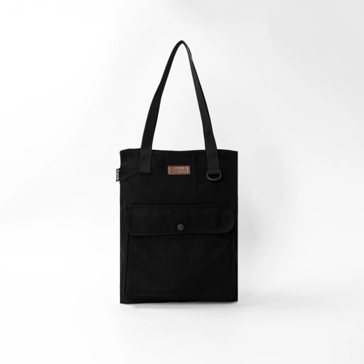 Image of Pamole - Tote Bag Kanvas Penutup Resleting Totebag Kuliah Totebag Kerja - Unisex - Yama Series