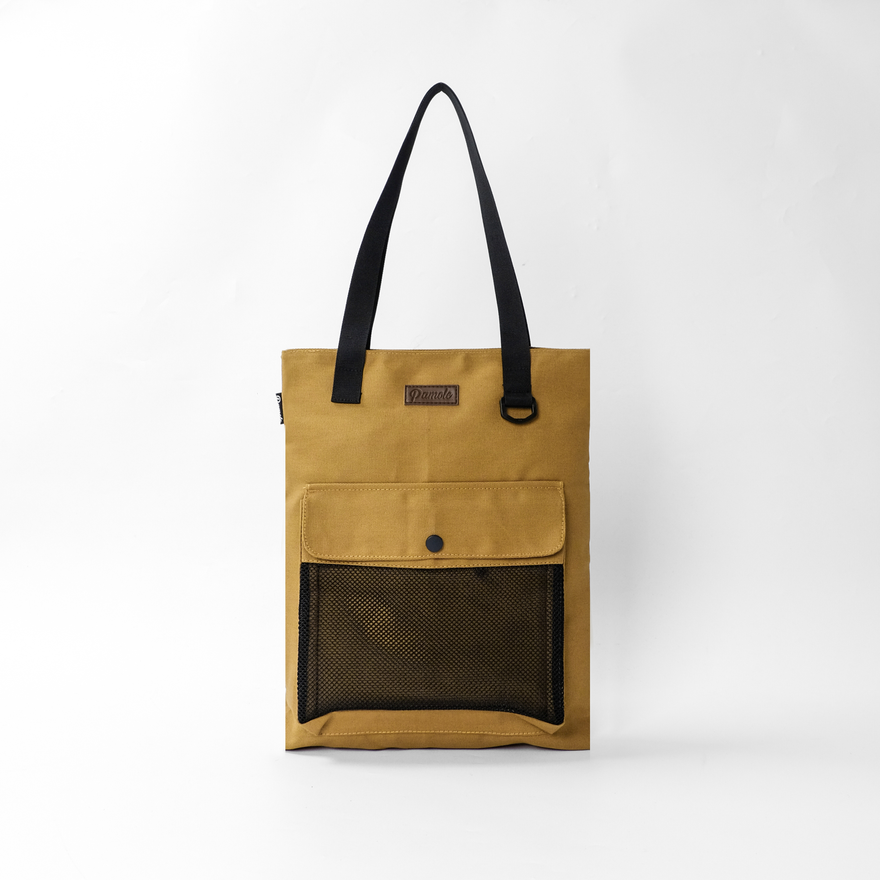 Pamole - Tote Bag Kanvas Penutup Resleting Totebag Kuliah Totebag Kerja - Unisex - Yama Series