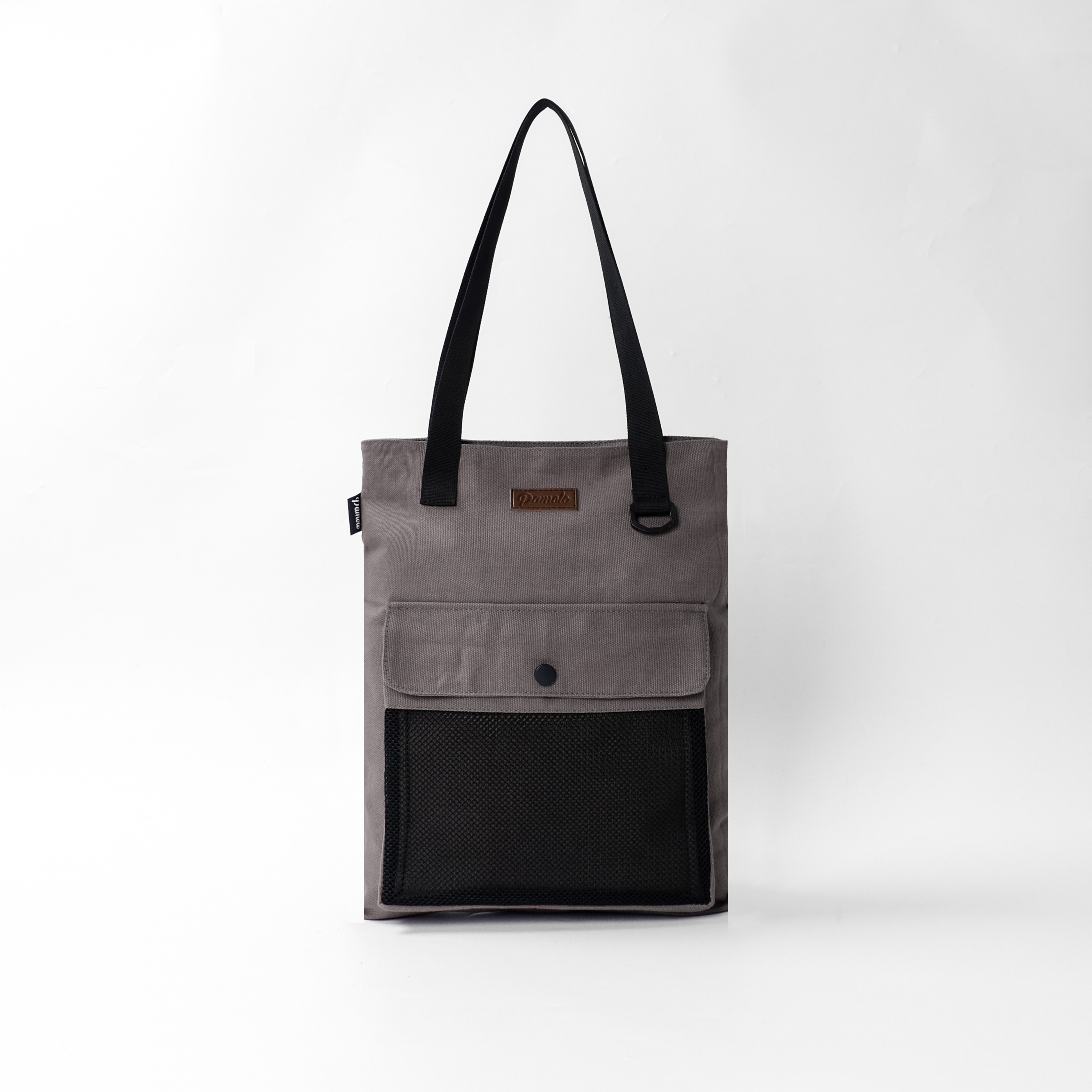 Pamole - Tote Bag Kanvas Penutup Resleting Totebag Kuliah Totebag Kerja - Unisex - Yama Series