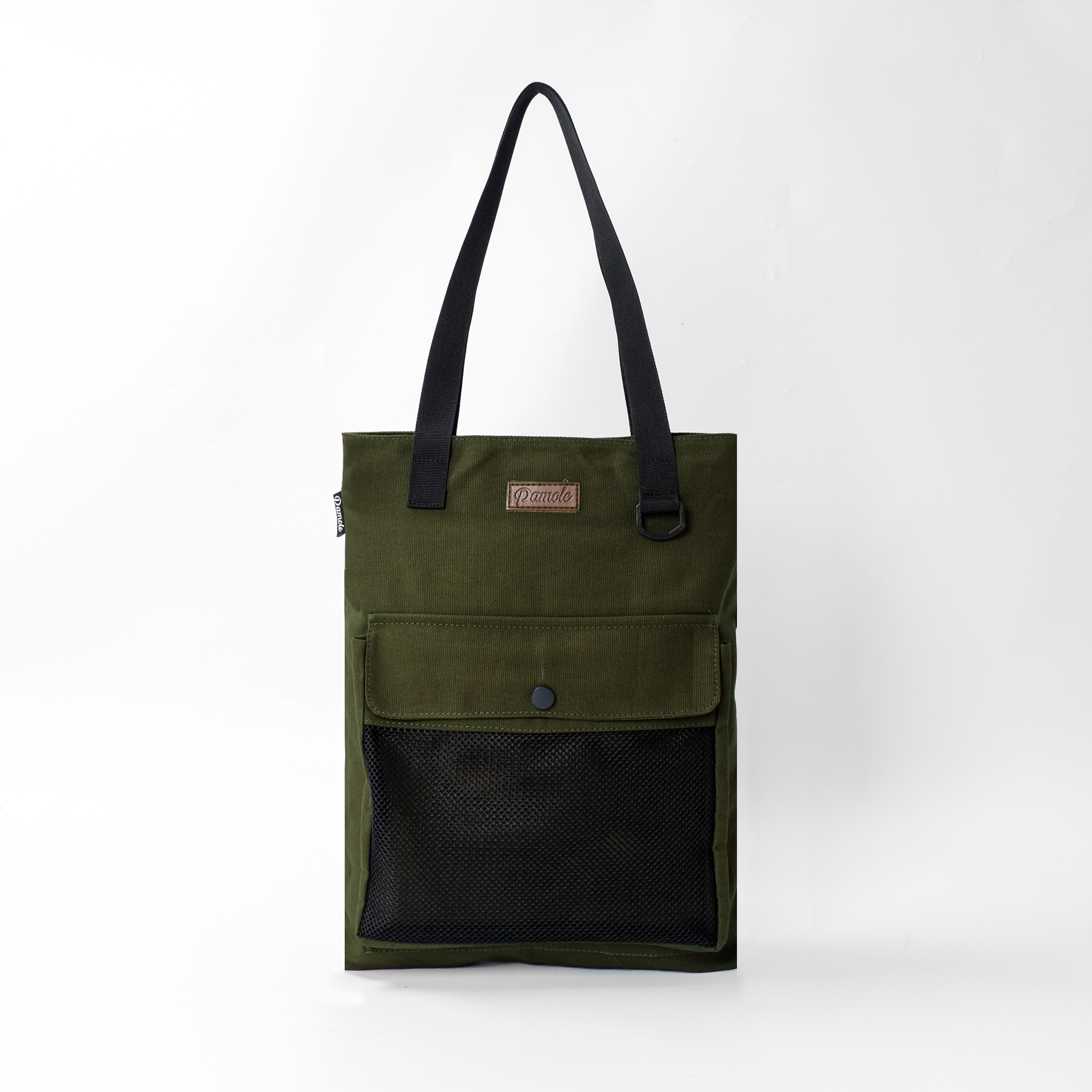 Pamole - Tote Bag Kanvas Penutup Resleting Totebag Kuliah Totebag Kerja - Unisex - Yama Series