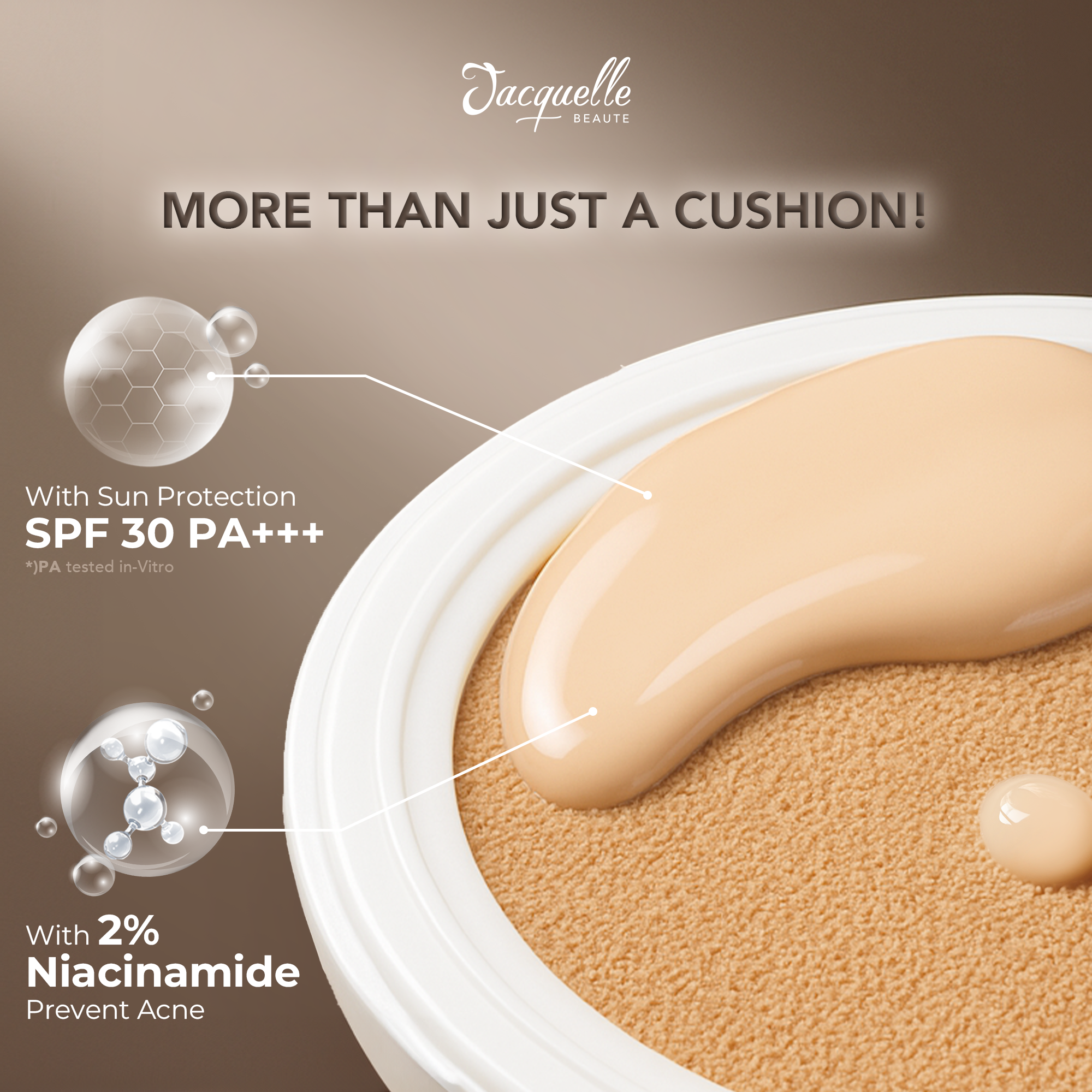 Jacquelle Blur Tinted Cushion SPF 30 PA+++
