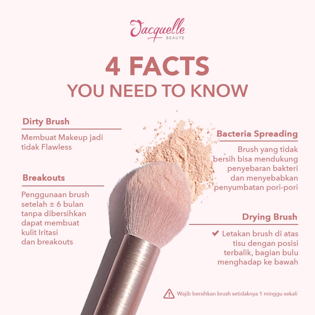 Jacquelle Rose Golden Perfect Brush Set 