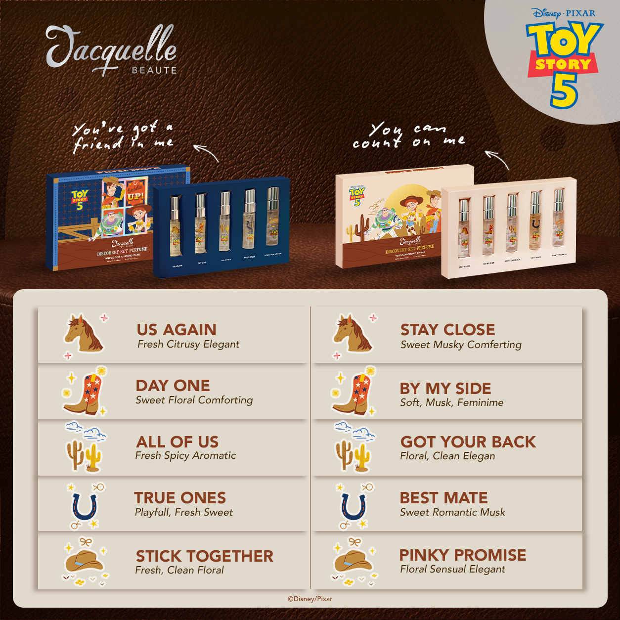 Jacquelle Discovery Set Eau de Parfum - Toy Story 5 Edition