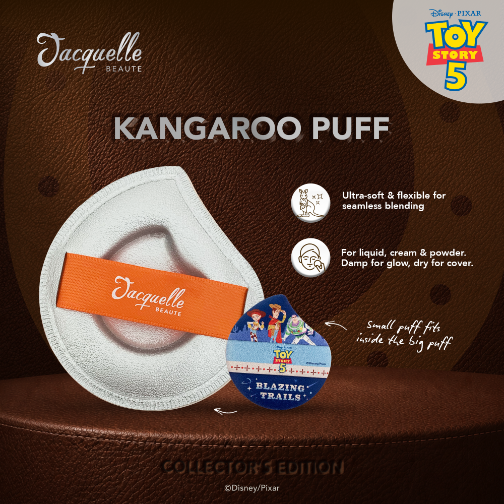 Jacquelle Kangaroo 2in1 Makeup Puff - Toy Story 5 Edition