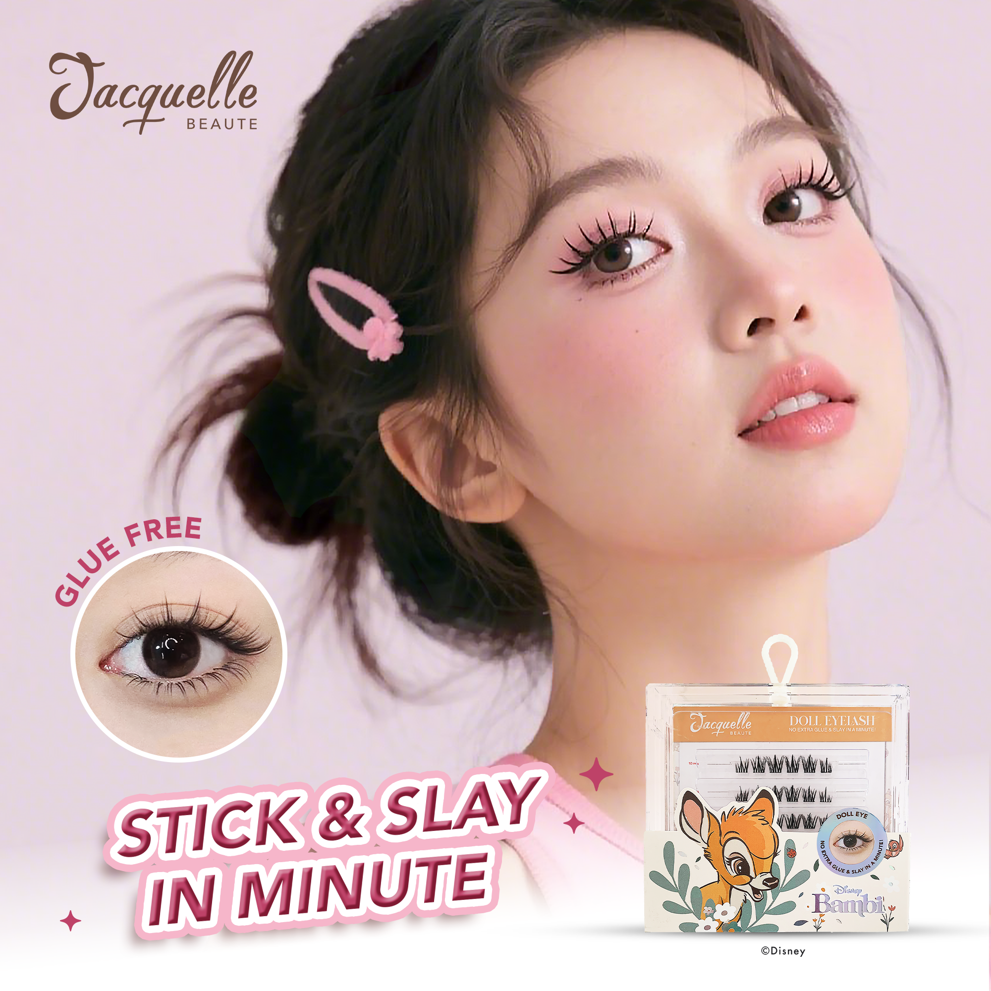 Jacquelle Magic Lash - Eyelash - Disney Animals & Fairy Edition Bulu Mata Eyelashes