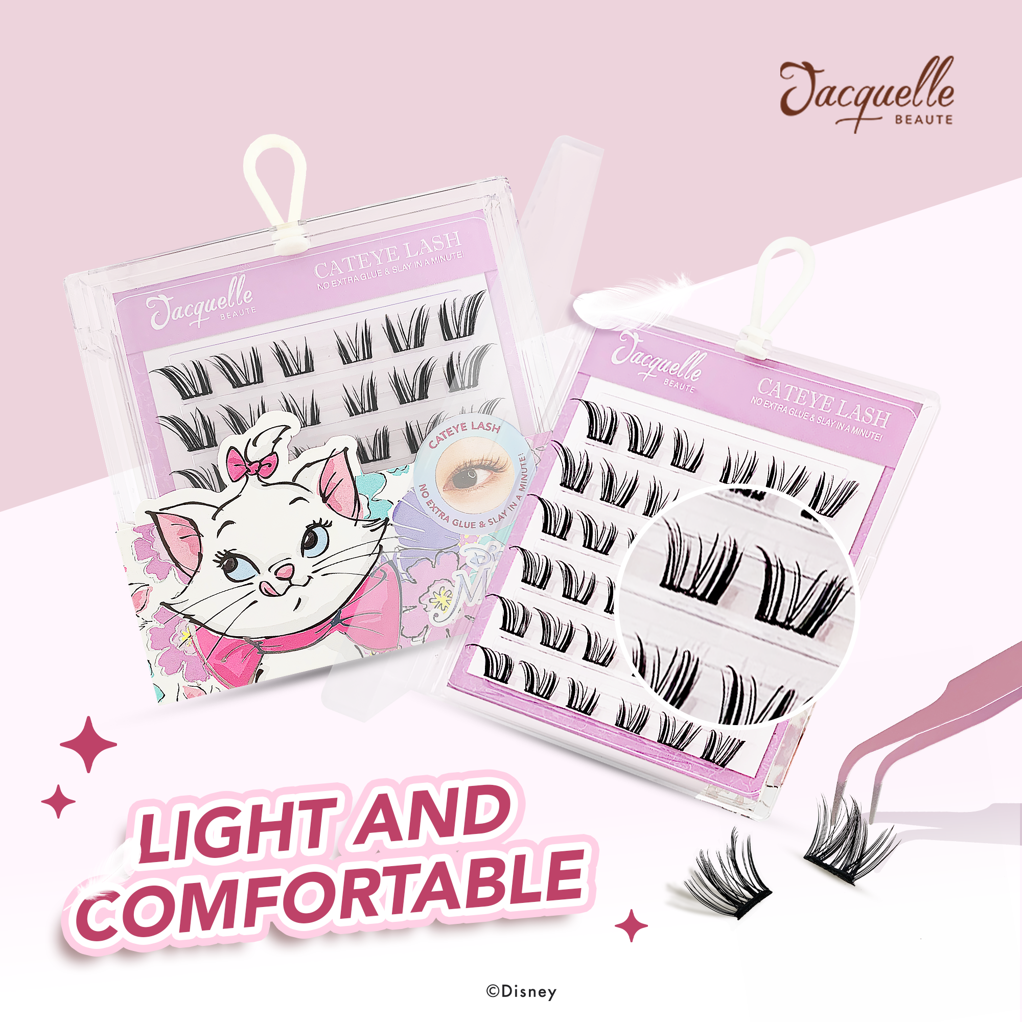 Jacquelle Magic Lash - Eyelash - Disney Animals & Fairy Edition Bulu Mata Eyelashes