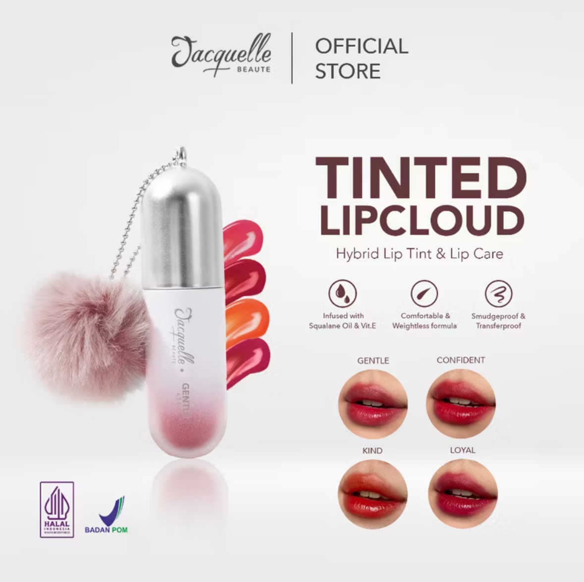 Jacquelle Tinted Lipcloud