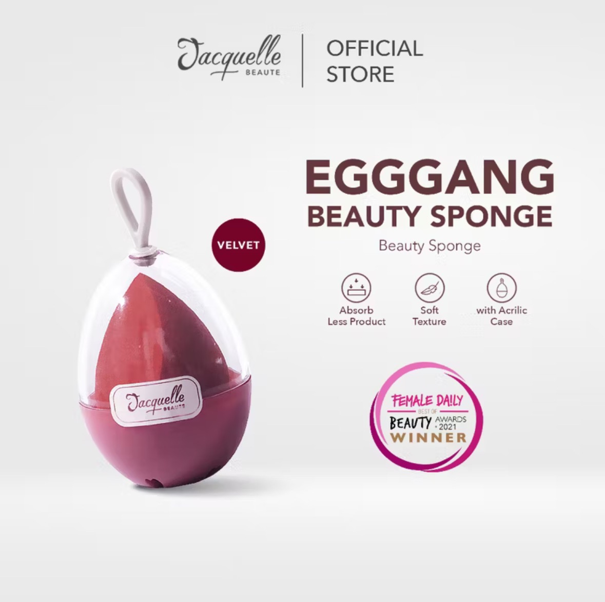 Jacquelle EggGang Beauty Sponge - Spons Beauty Blender Makeup