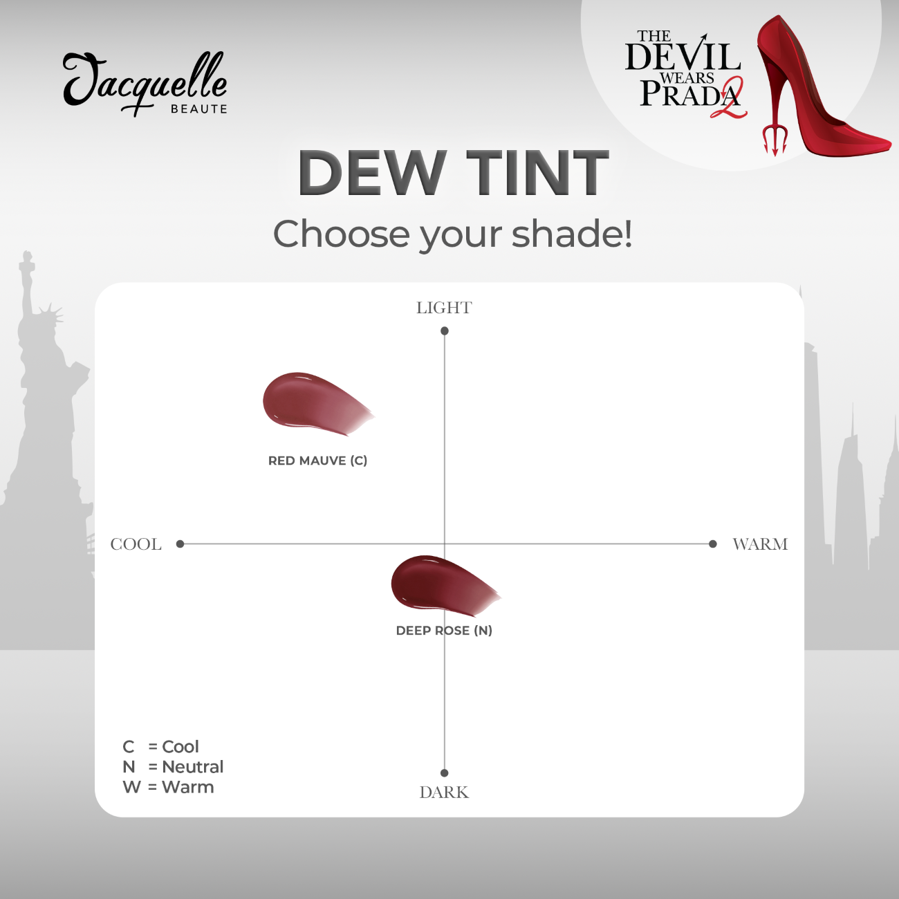 Jacquelle Dew Tint - Devil Wears Prada Edition