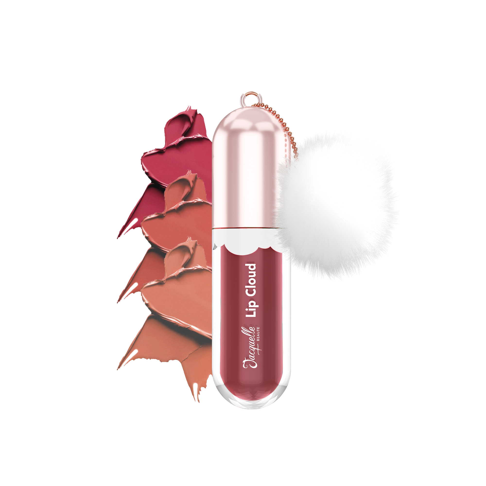 Jacquelle Lip Cloud (Hybrid Lip Cream & Lip Care) - Satin Finish Lipcloud with Squalene Oil and Vitamin E