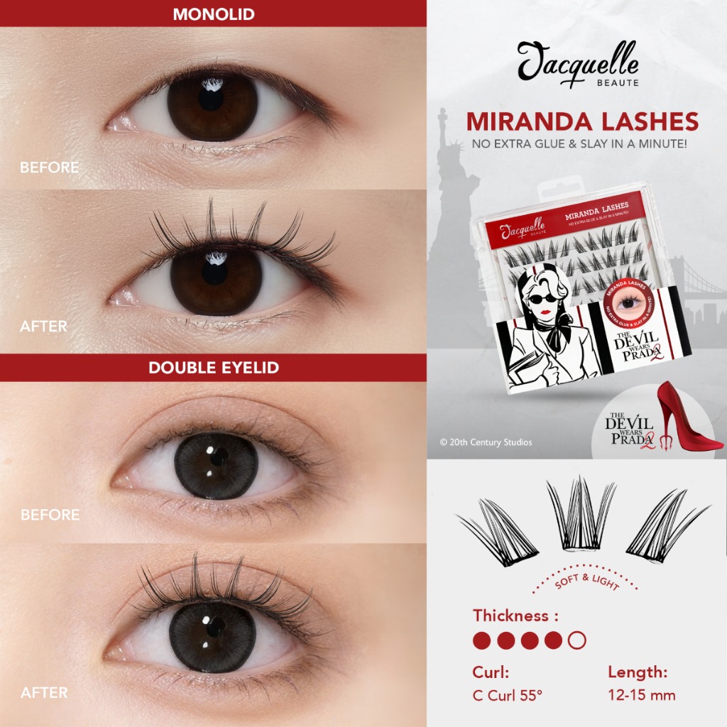 Jacquelle Iconique Lashes - Devil Wears Prada Edition