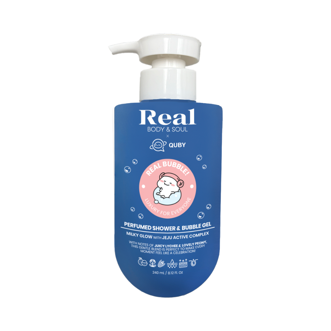 Real Perfumed Shower & Bubble Gel 