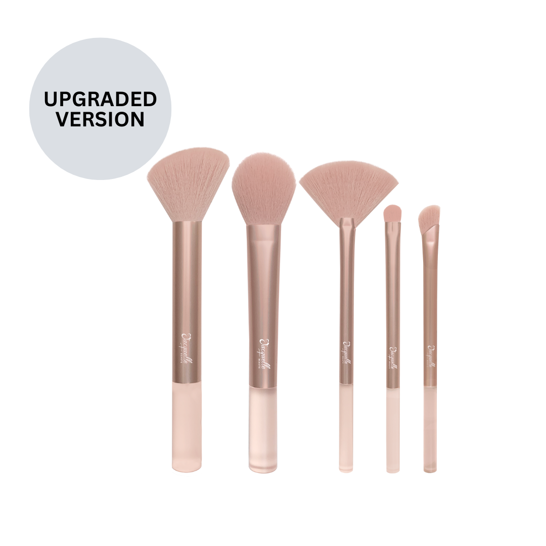 Jacquelle Rose Golden Travel 2.0 Brush Set