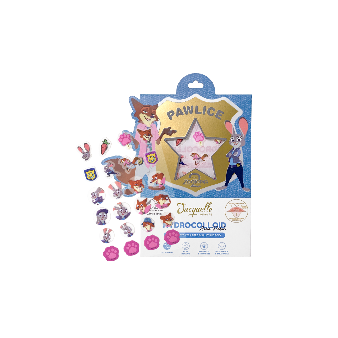 Jacquelle Hydrocolloid Acne Patch - Zootopia Edition