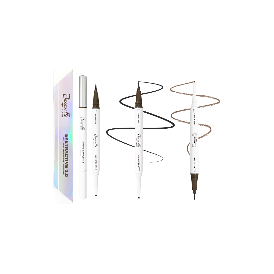 Jacquelle Eyetractive 2.0 - 2in1 Super Slim Eyeliner Gel & Pencil Waterproof