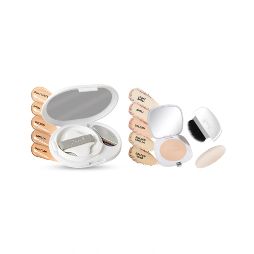 Image of Jacquelle Bundle Perfect Combo : Blur Tinted Cushion + Two Way Cake