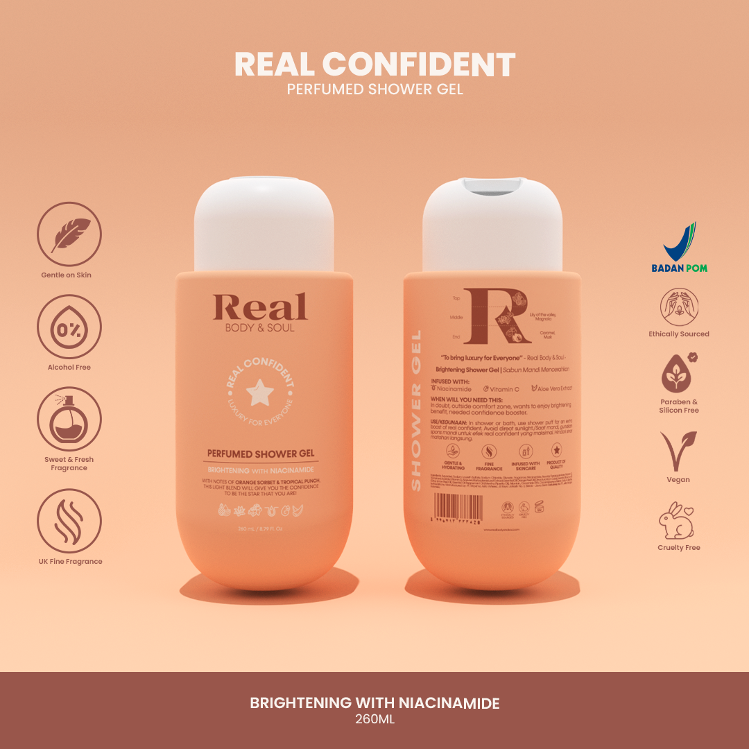 Real Perfumed Shower & Bubble Gel 