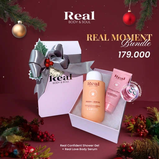 Image of REAL Moment - Bundle Real Confident Shower Gel + Real Love Body Serum