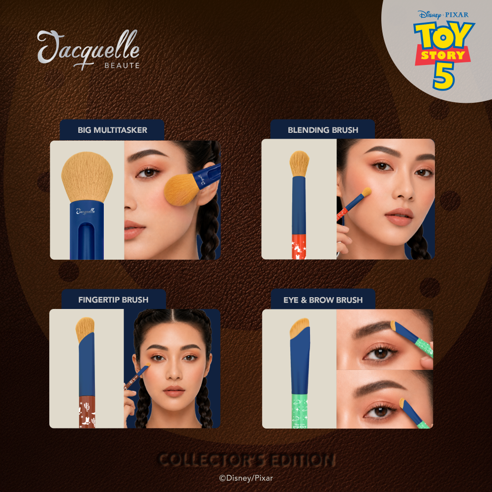 Jacquelle Effortless Brush 4in1 Zero Hassle - Toy Story 5 Edition