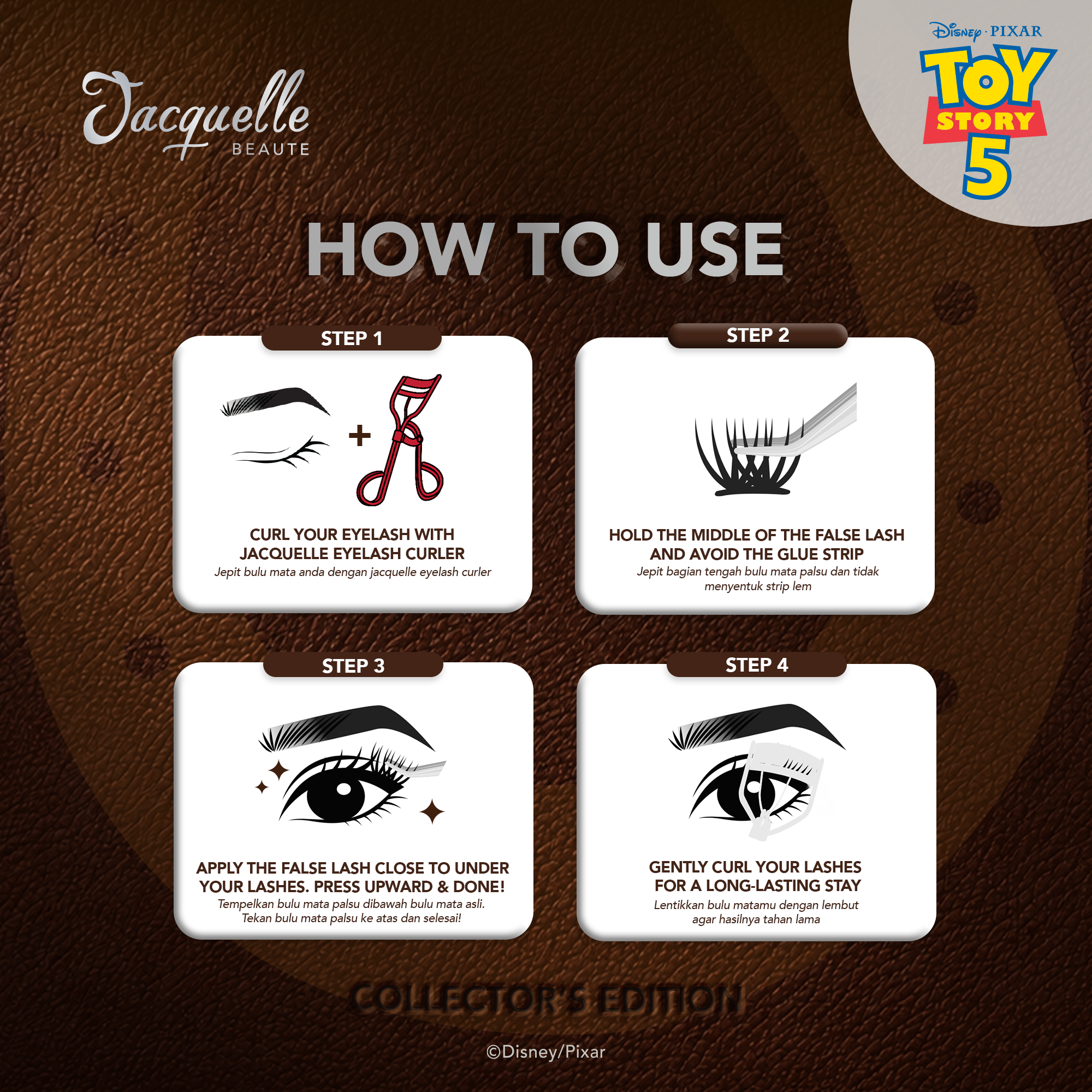 Jacquelle Effortless Lashes - Toy Story 5 Edition