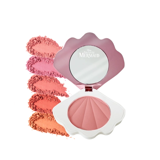 Image of Jacquelle She'll Blush Pressed Powder Blush On - Disney Princess Ariel Edition