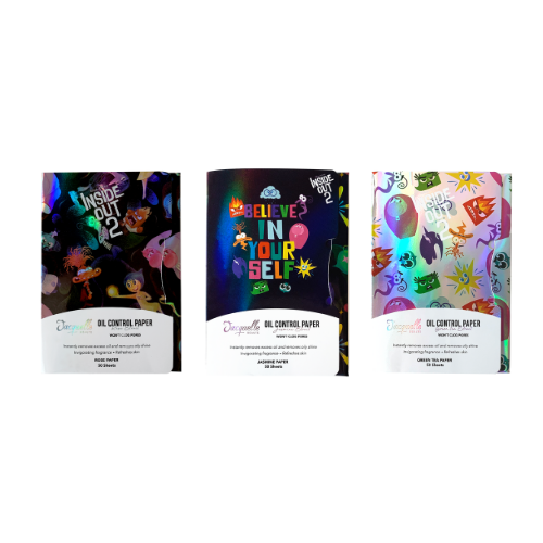 Jacquelle Oil Control Paper - Disney Inside Out Edition - Kertas Minyak Wajah Isi 50 Lembar