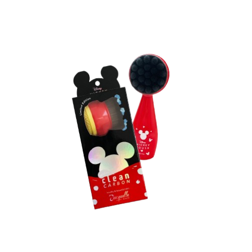 Jacquelle Clean Carbon Facial Brush - Disney Mickey Mouse Edition & Clean Pink 