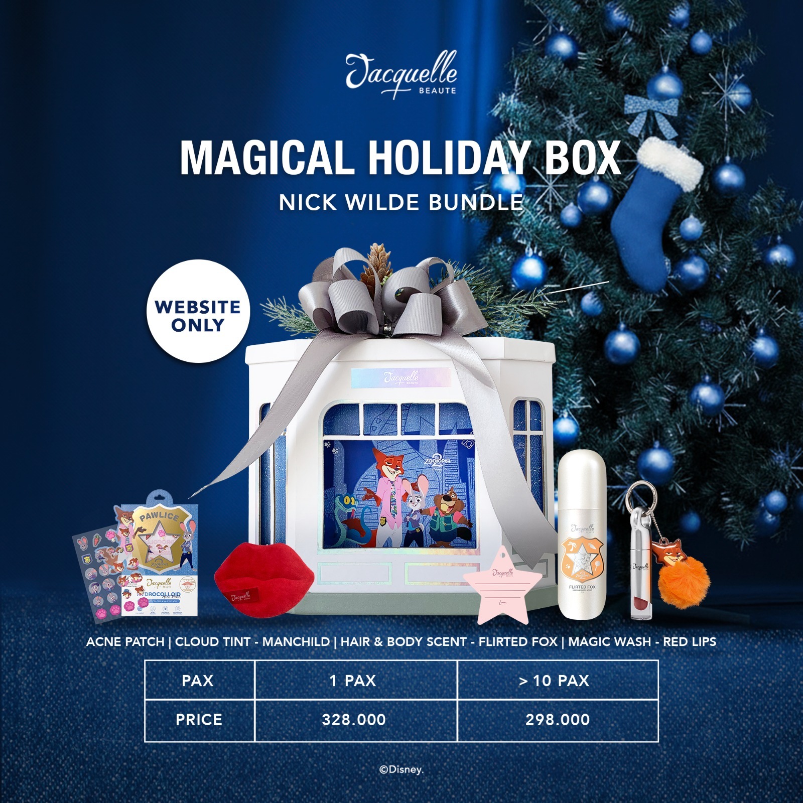 Jacquelle Magical Holiday Box - Disney Zootopia Edition