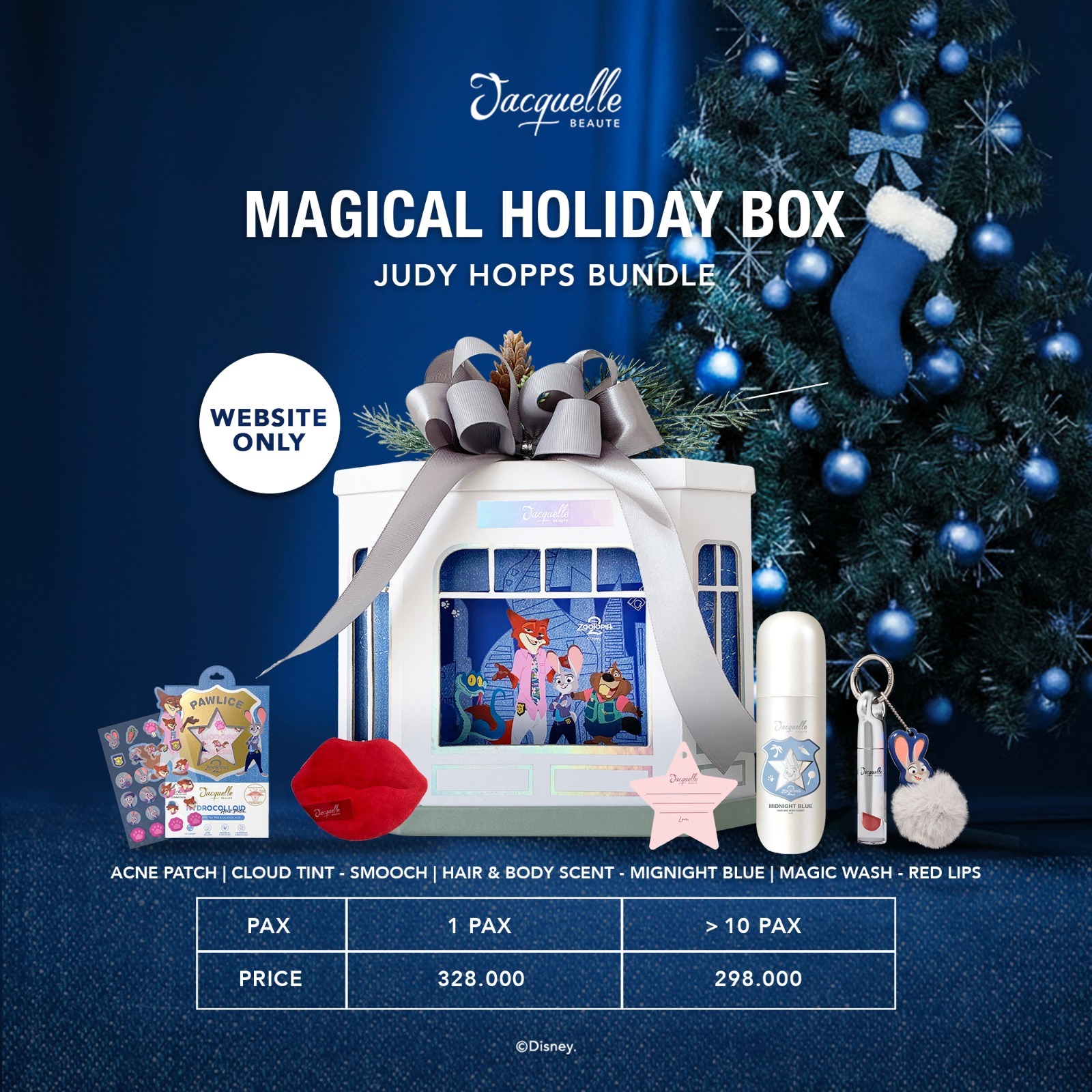 Jacquelle Magical Holiday Box - Disney Zootopia Edition