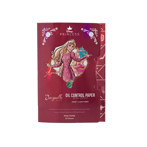 Image of Jacquelle Oil Control Paper Princess Edition Ariel, Aurora, Jasmine, Cinderella - Kertas Minyak Wajah isi 50s