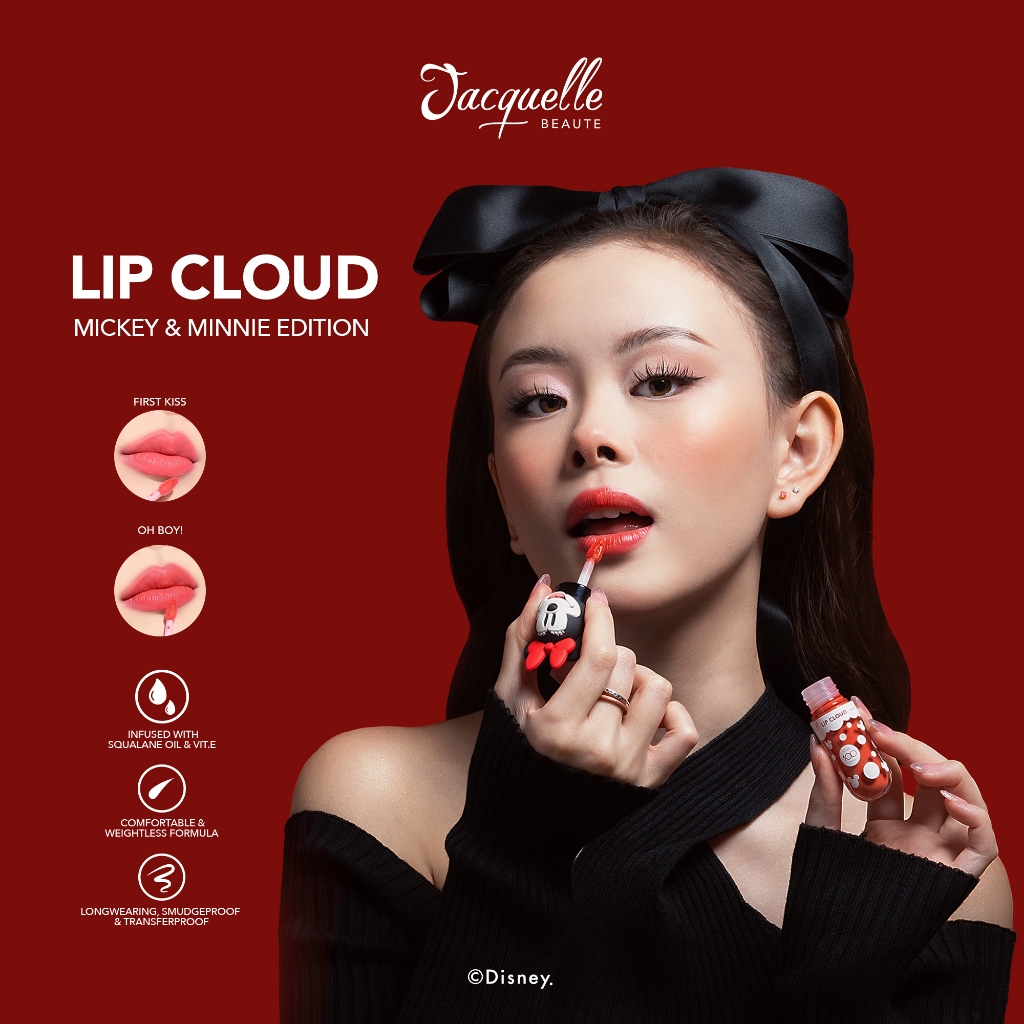 Jacquelle Lip Cloud - Disney Mickey Minnie Edition