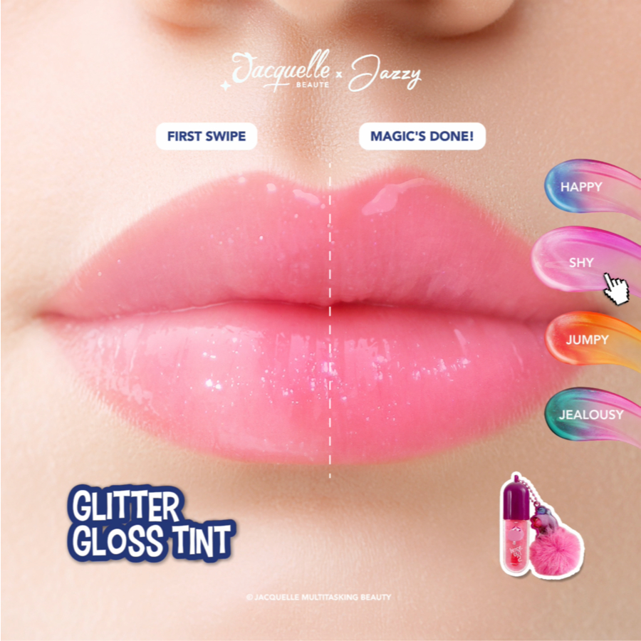 Jacquelle Glitter Gloss Tint - Disney Inside Out Edition