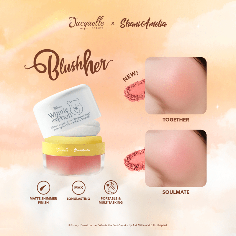 Jacquelle BlushHer Blush On x Shani Amelia - Disney Winnie The Pooh Edition