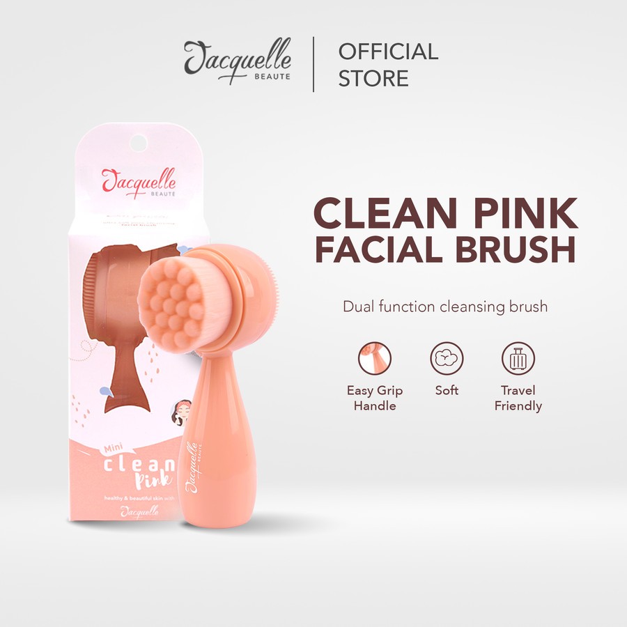 Jacquelle Clean Carbon Facial Brush - Disney Mickey Mouse Edition & Clean Pink 