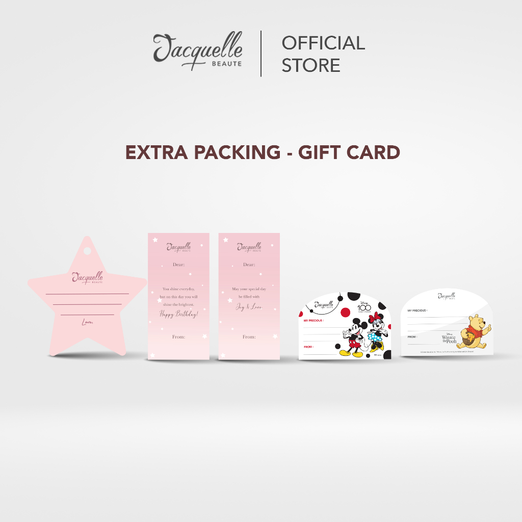 [TIDAK BISA DITULISKAN] Extra Packing - Gift Card