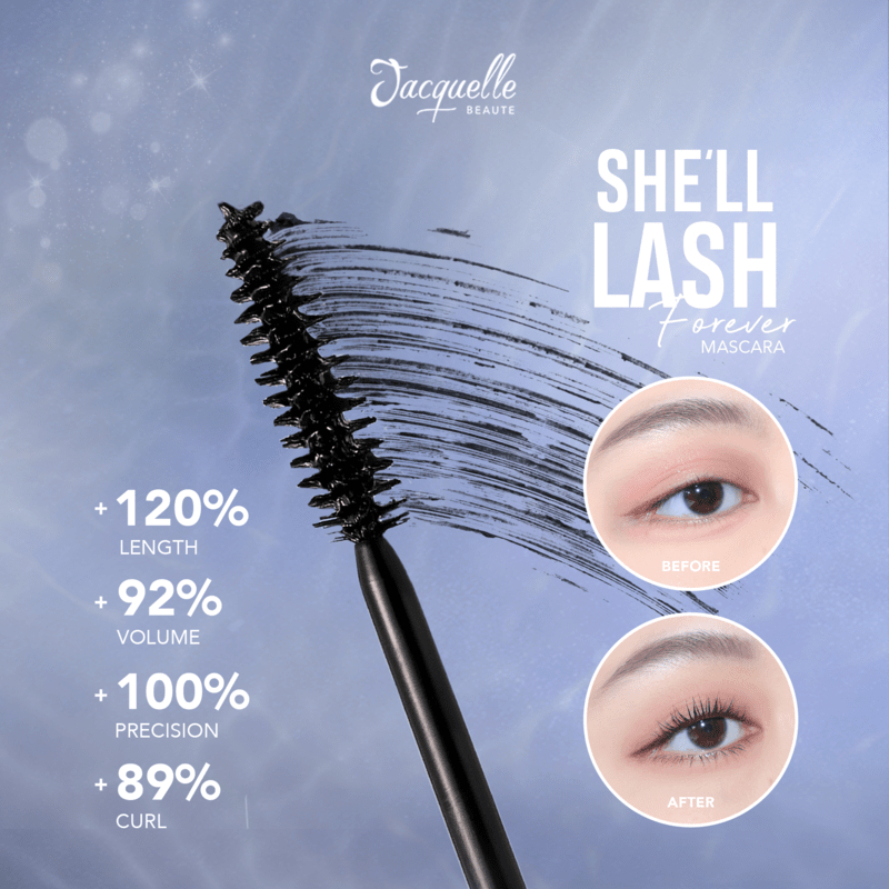 Jacquelle She'll Lash Forever - Lengthening & Volumizing Mascara