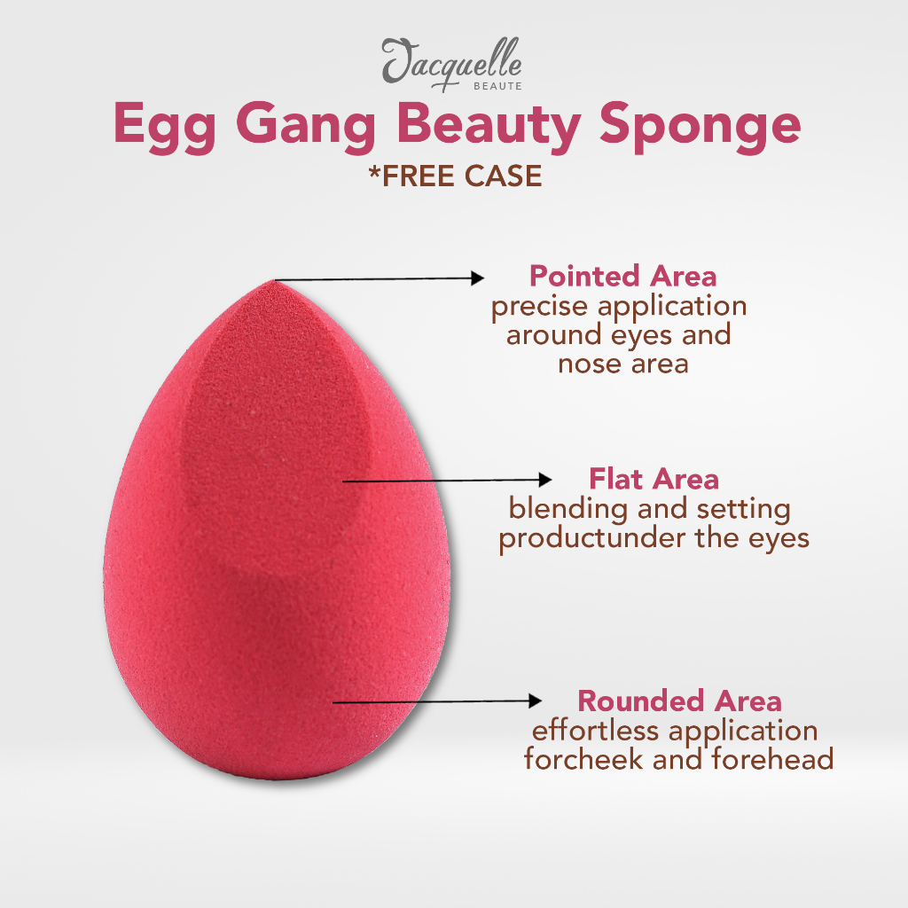 Jacquelle EggGang Beauty Sponge - Spons Beauty Blender Makeup