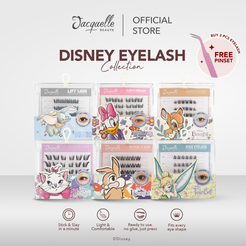 Jacquelle Magic Lash - Eyelash - Disney Animals & Fairy Edition Bulu Mata Eyelashes