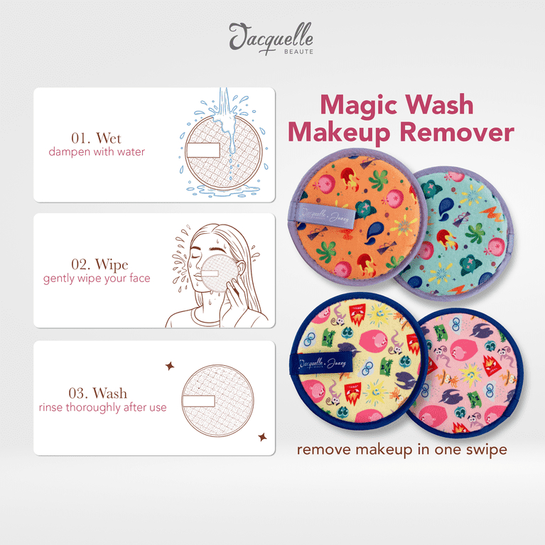 Jacquelle Magic Wash - Makeup Remover - Disney Inside Out Edition