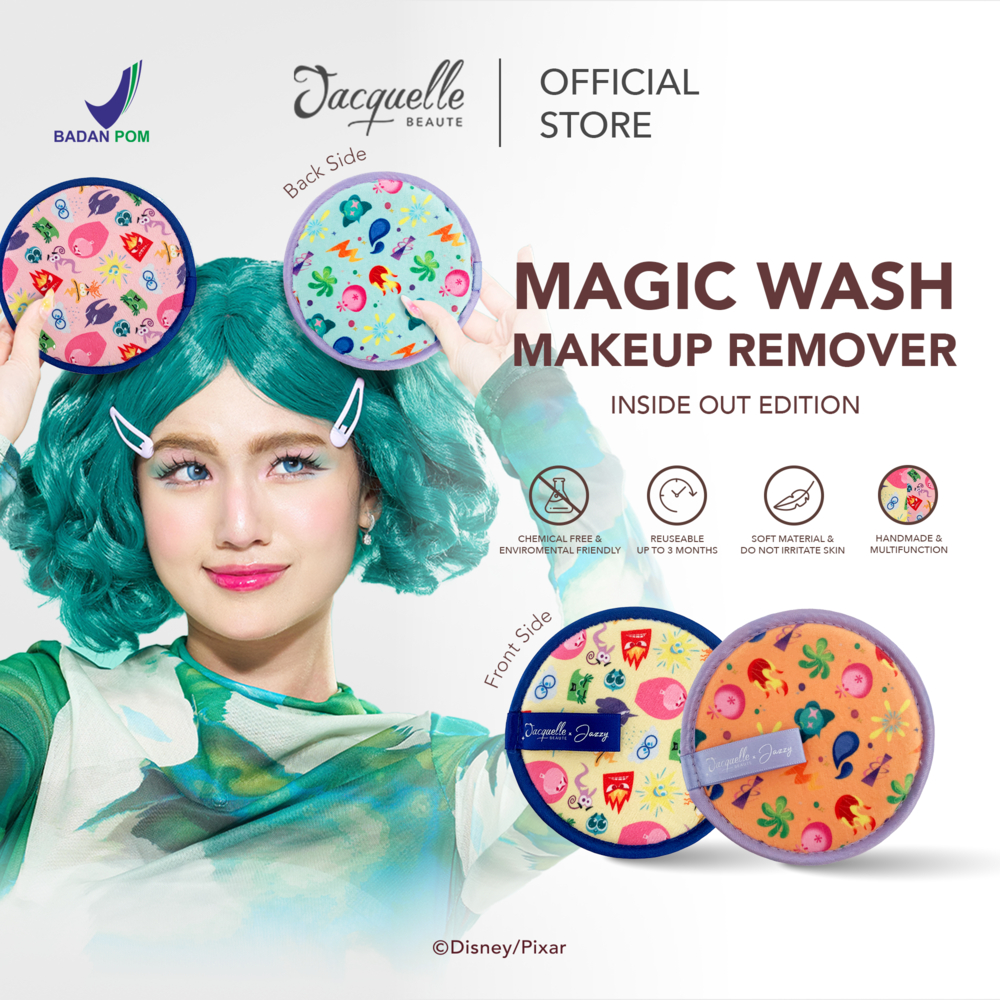 Jacquelle Magic Wash - Makeup Remover - Disney Inside Out Edition
