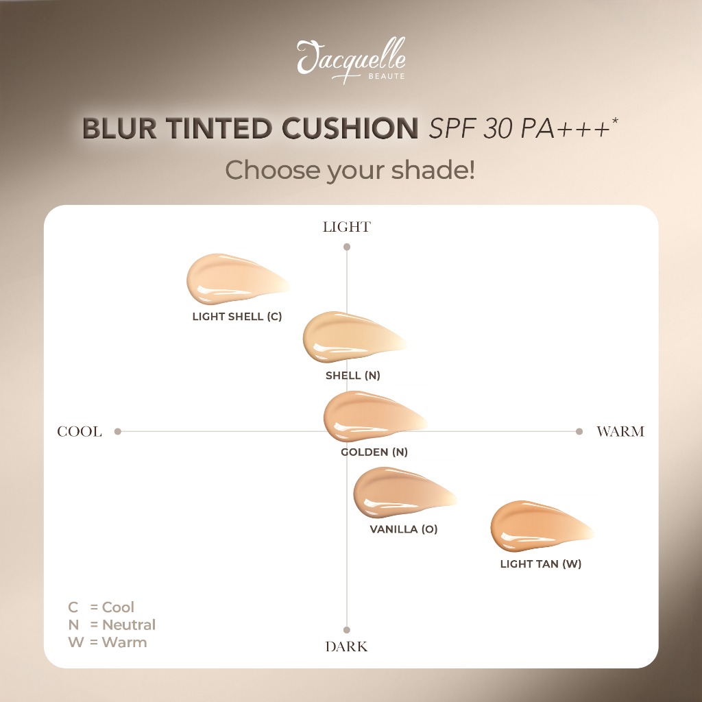Jacquelle Blur Tinted Cushion SPF 30 PA+++ Devil Wears Prada Edition