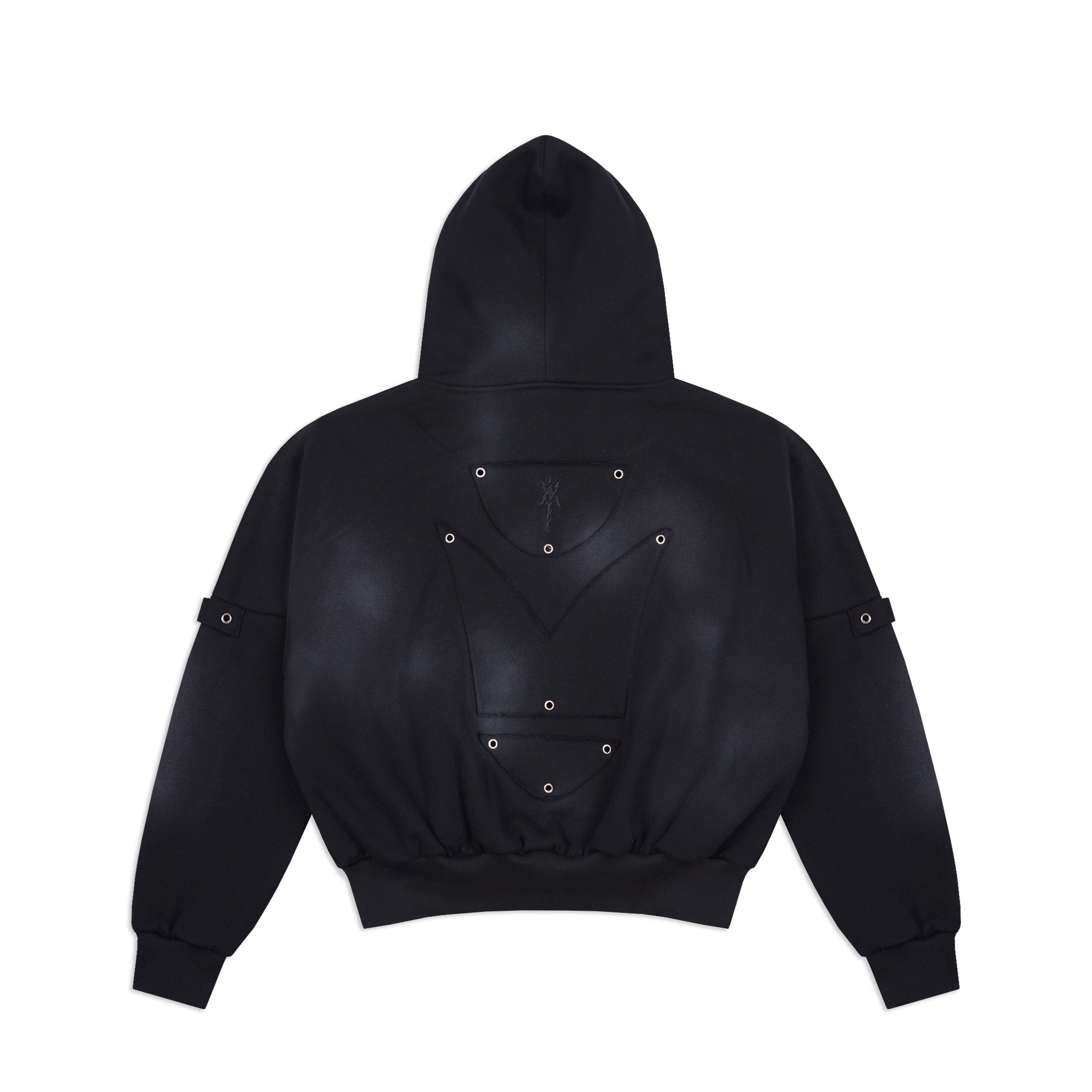 Amertanslook Shaheed Hoodie - Boxy Cut Black Unisex