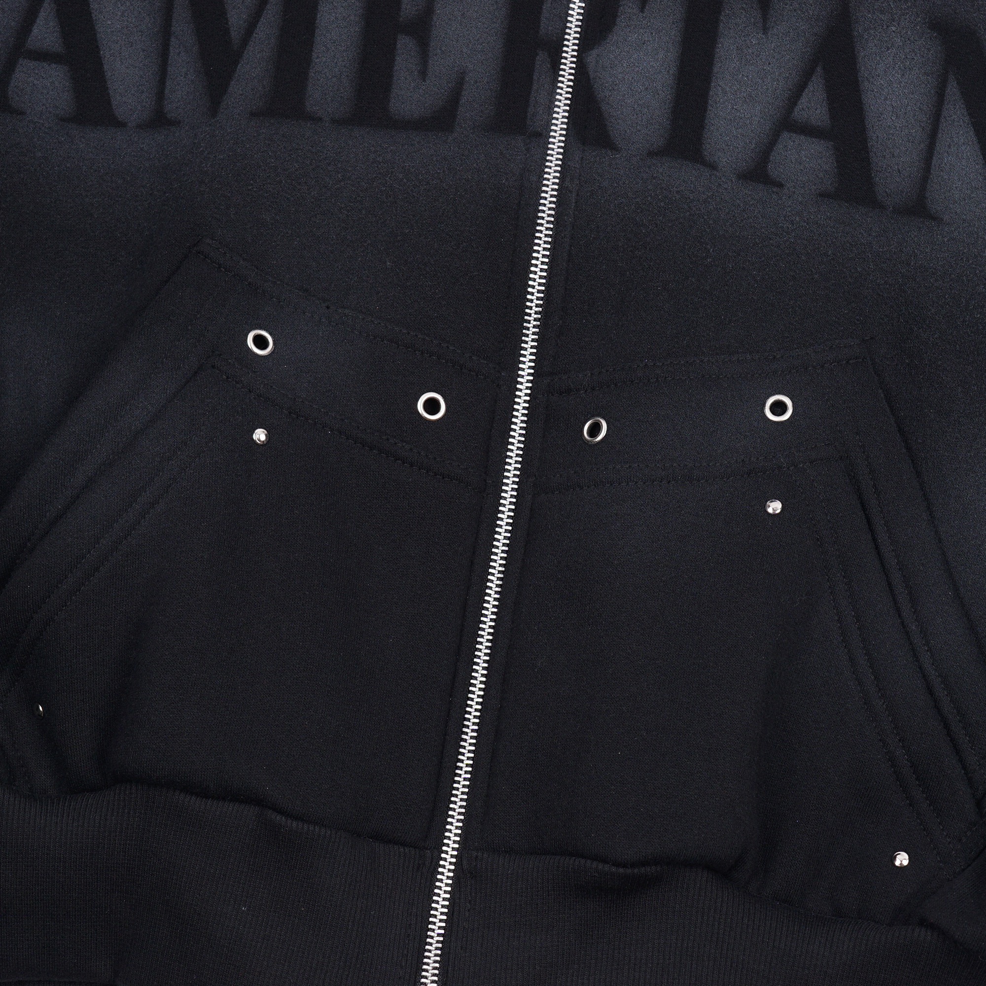 Amertanslook Shaheed Hoodie - Boxy Cut Black Unisex