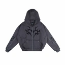 Amertanslook DamonHoodie - Boxy Cut GrayUnisex