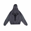 Amertanslook DamonHoodie - Boxy Cut GrayUnisex