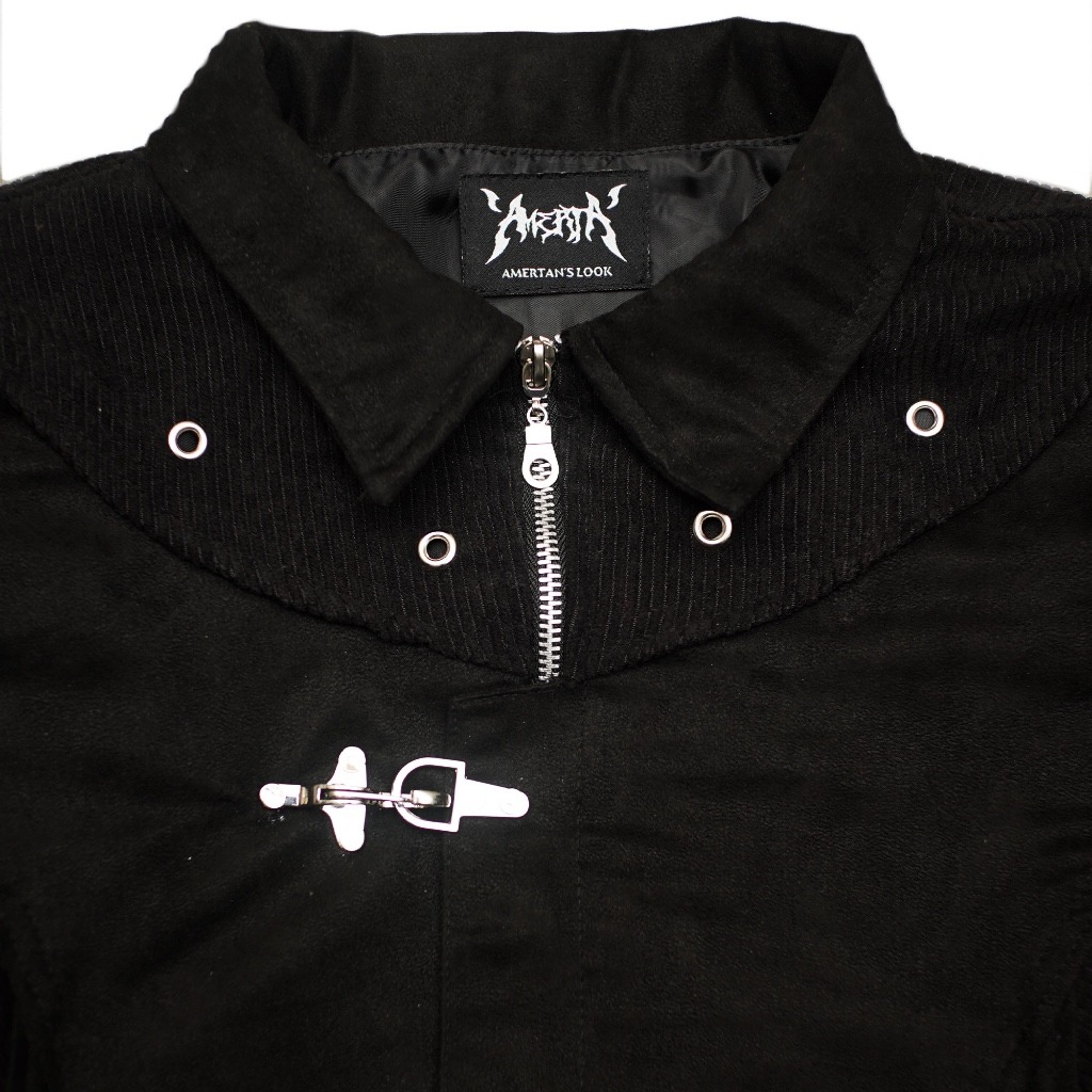 WORKJACKET JACK FIRE MAN UNISEX – BOXy CUT & BALLOON SLEEVES | PREMIUM MIX MATERIAL